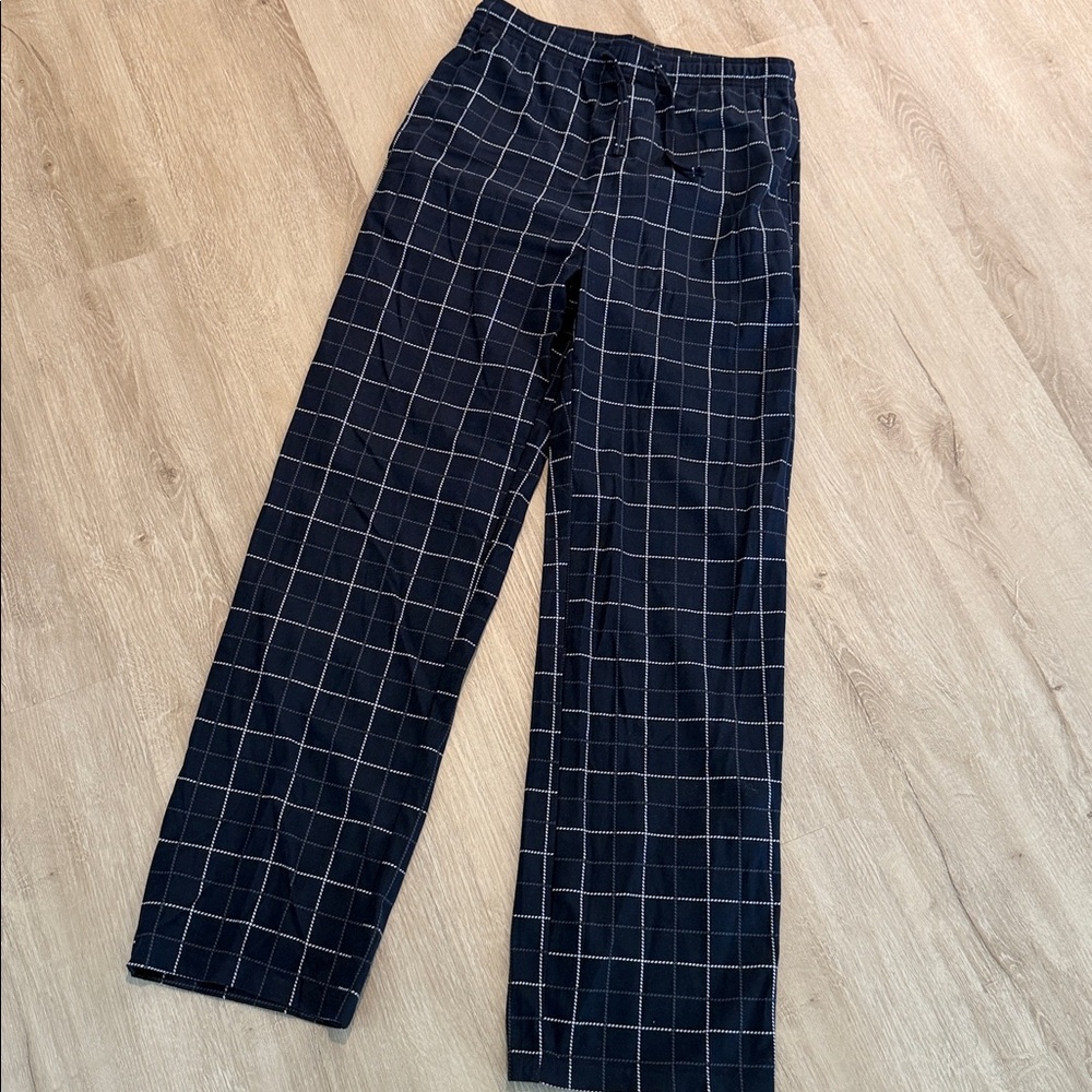 Black and White Checkered Sleep Pants